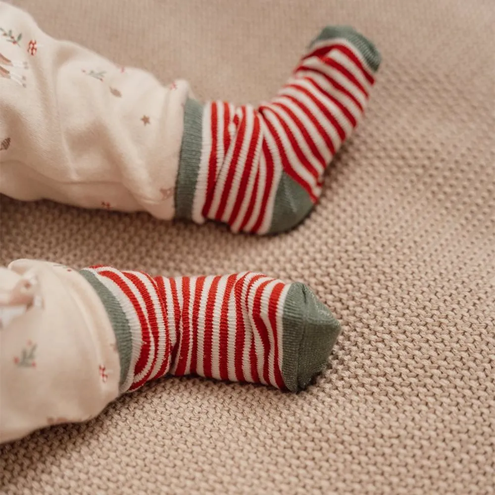 Little Dutch, Christmas Baby Socks, Size 2 ( 3-6 Months)