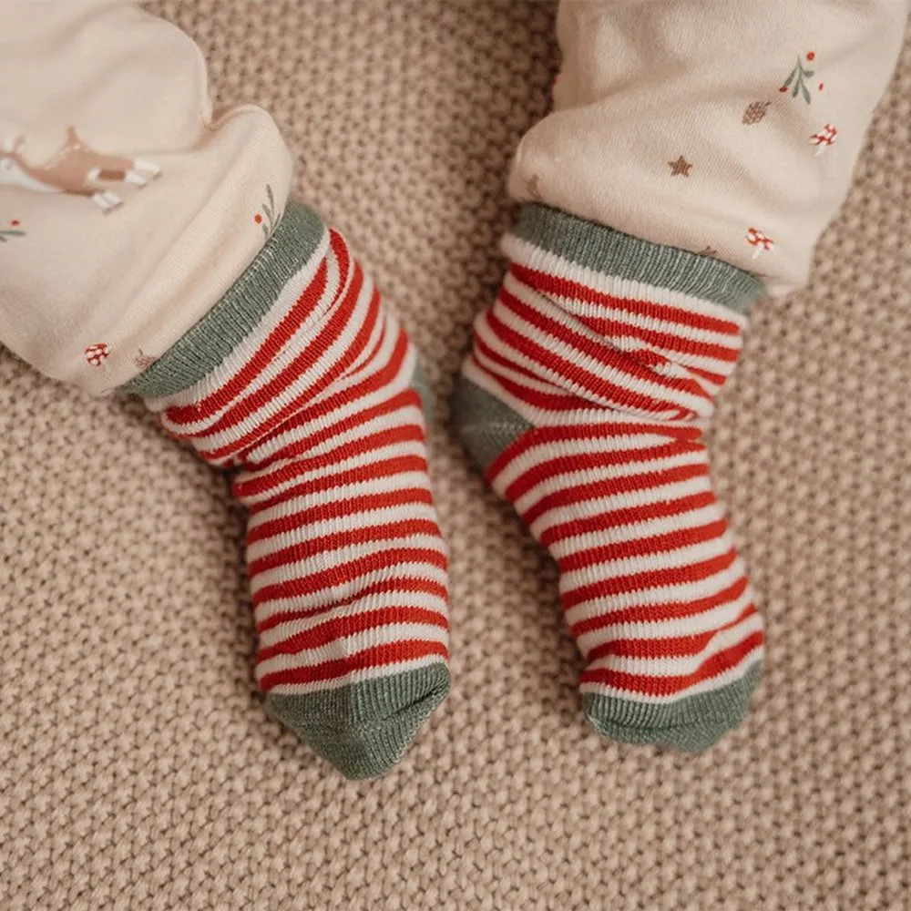 Little Dutch, Christmas Baby Socks, Size 3 ( 6-9 Months)