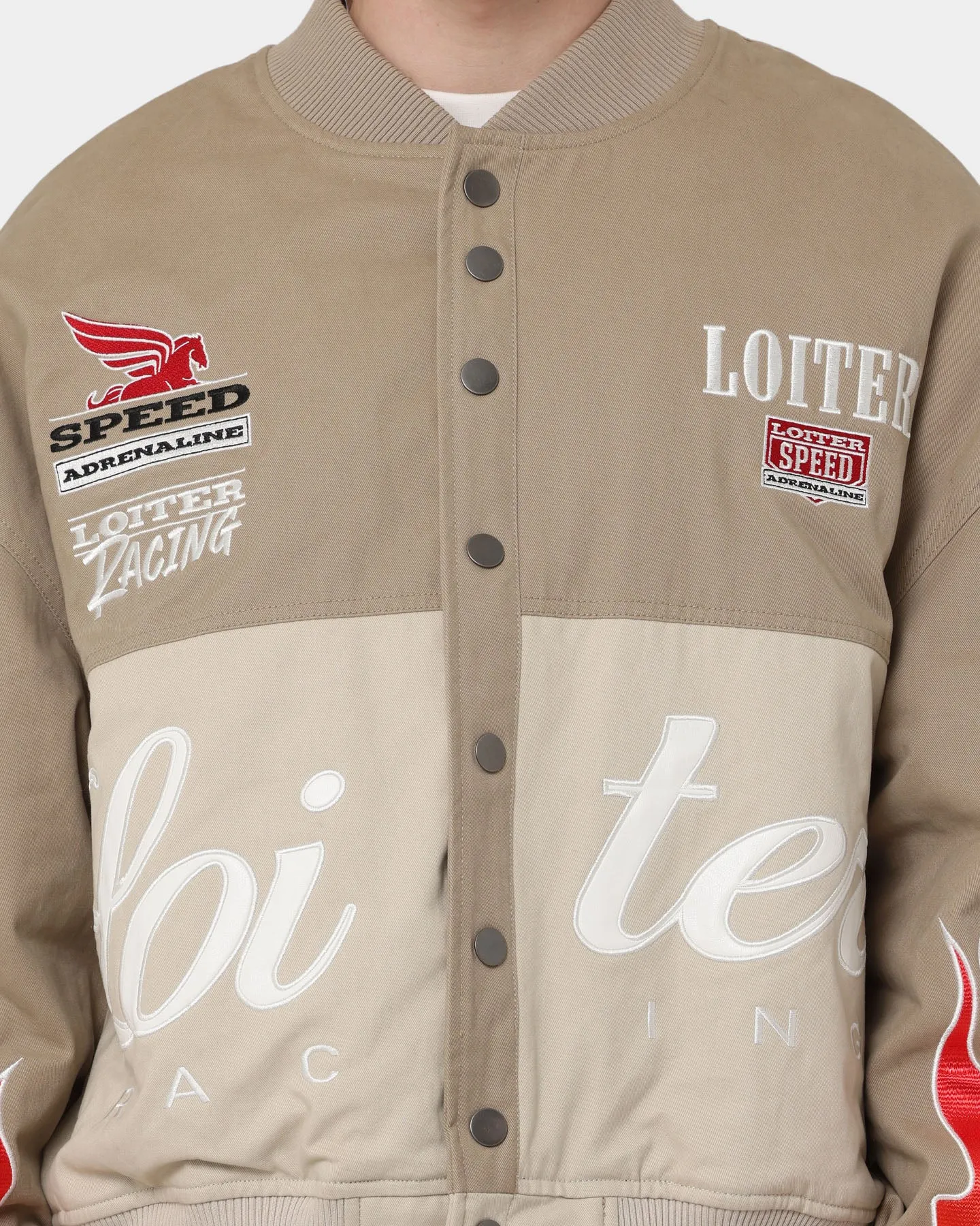 Loiter Daytona Motor Jacket Beige