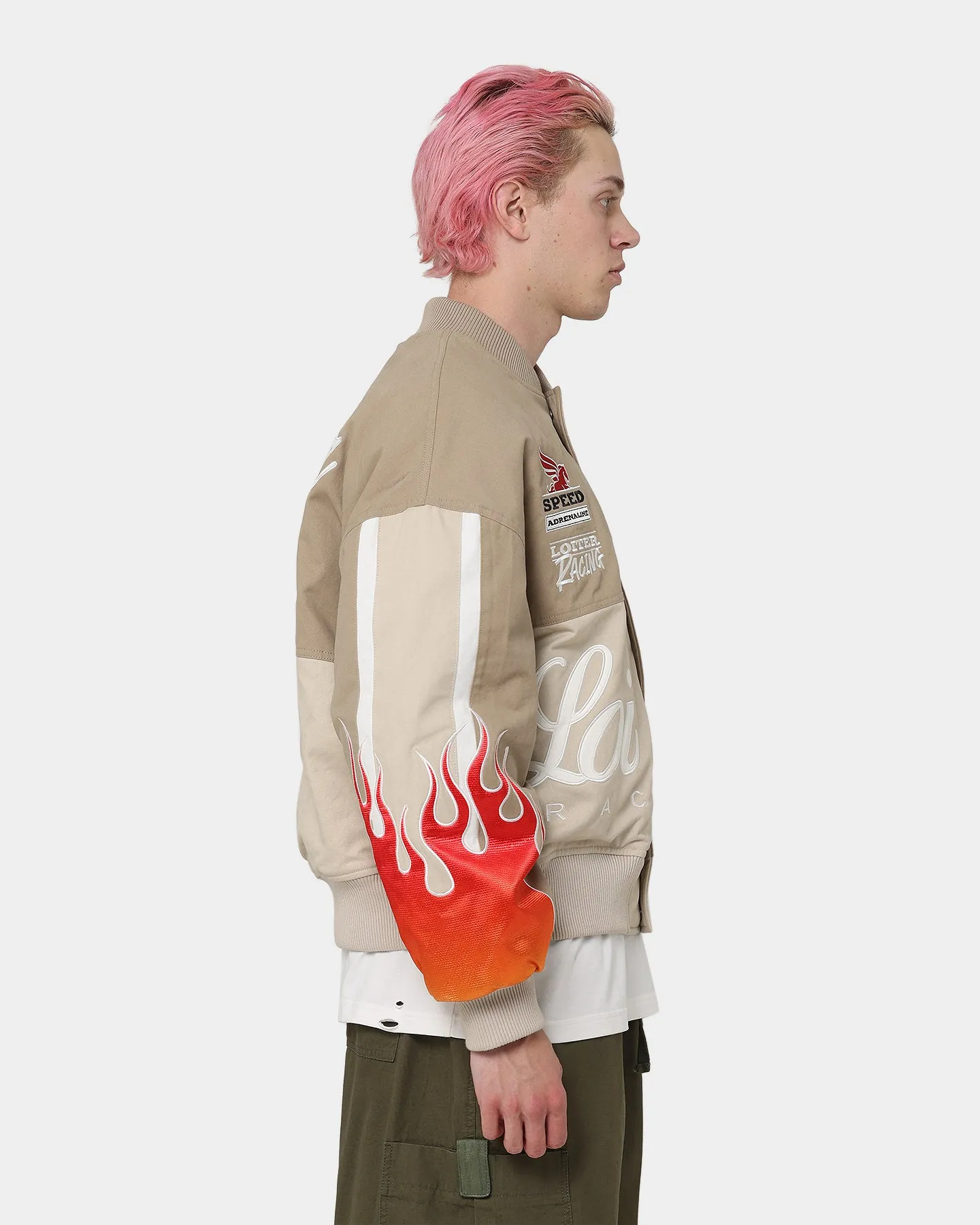 Loiter Daytona Motor Jacket Beige