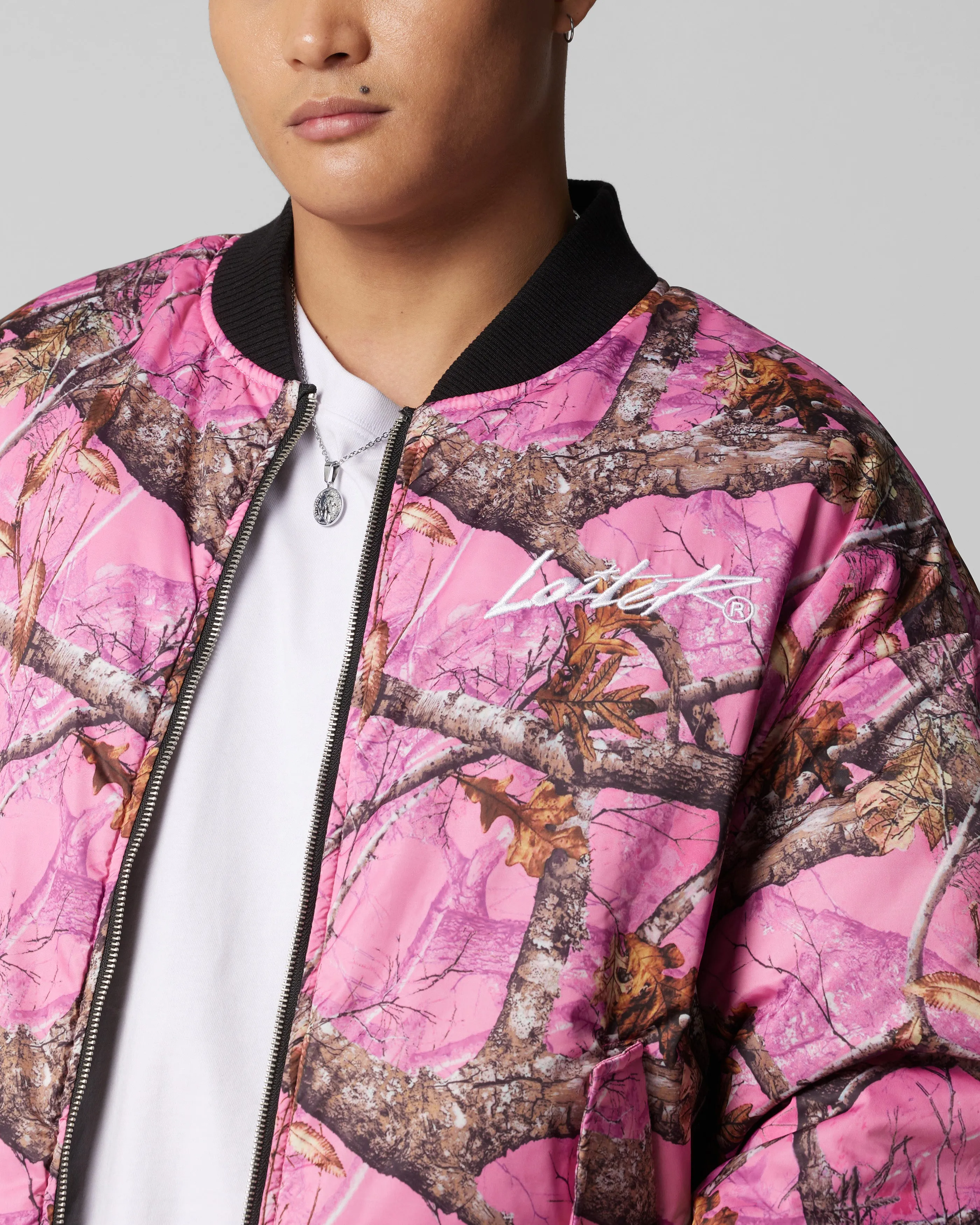 Loiter Hunter Reversible Jacket Black/Pink