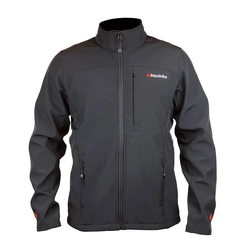 Manitoba Jacket Soft Shell: Black