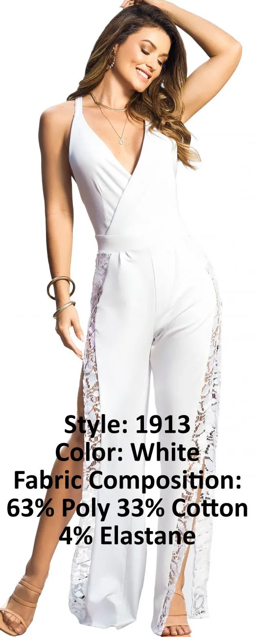 Mapale 1913 Jumpsuit Color White