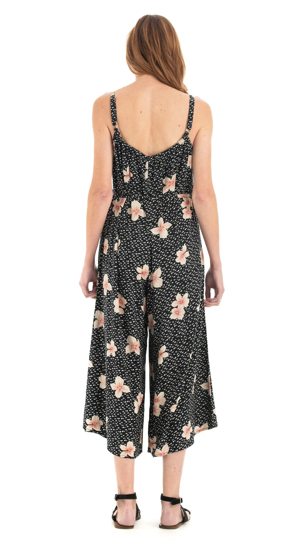 Marley Jumpsuit - black petal