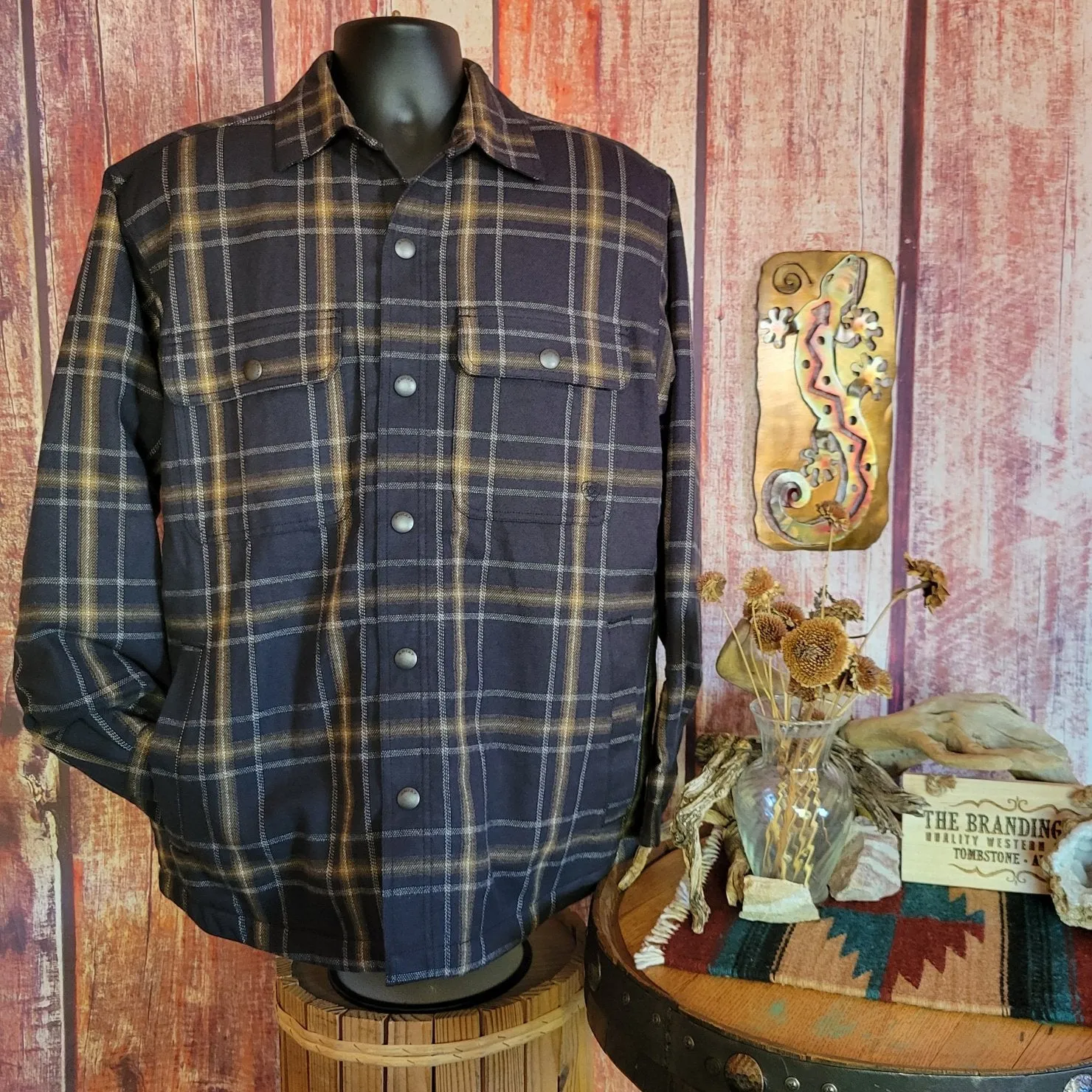 Men's Retro Shirt Jacket "Hawthorn" by Ariat 10053934