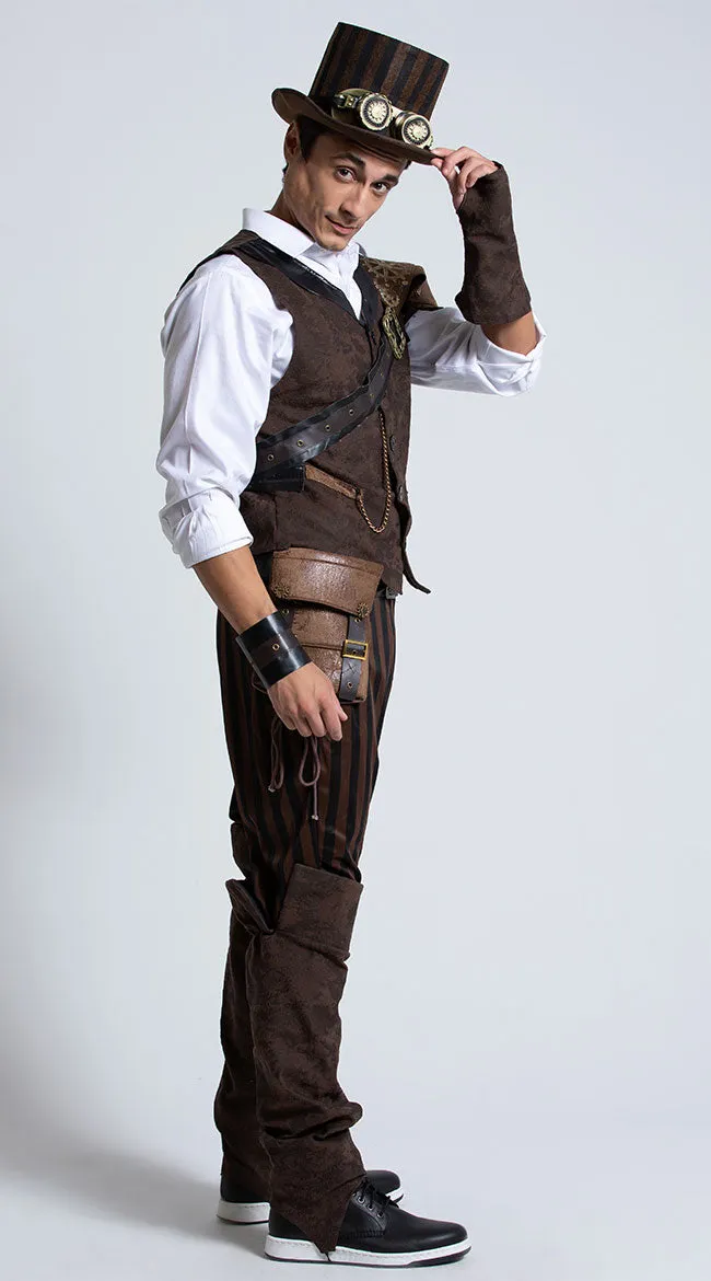 Men's Steampunk Adventurer Costume