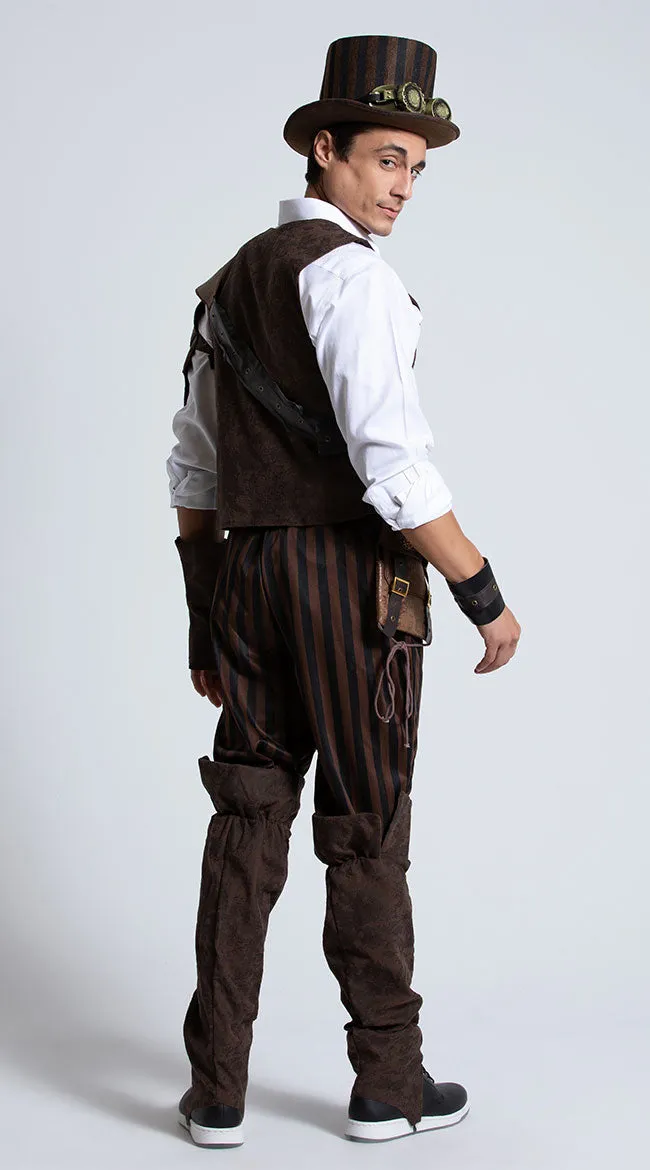 Men's Steampunk Adventurer Costume