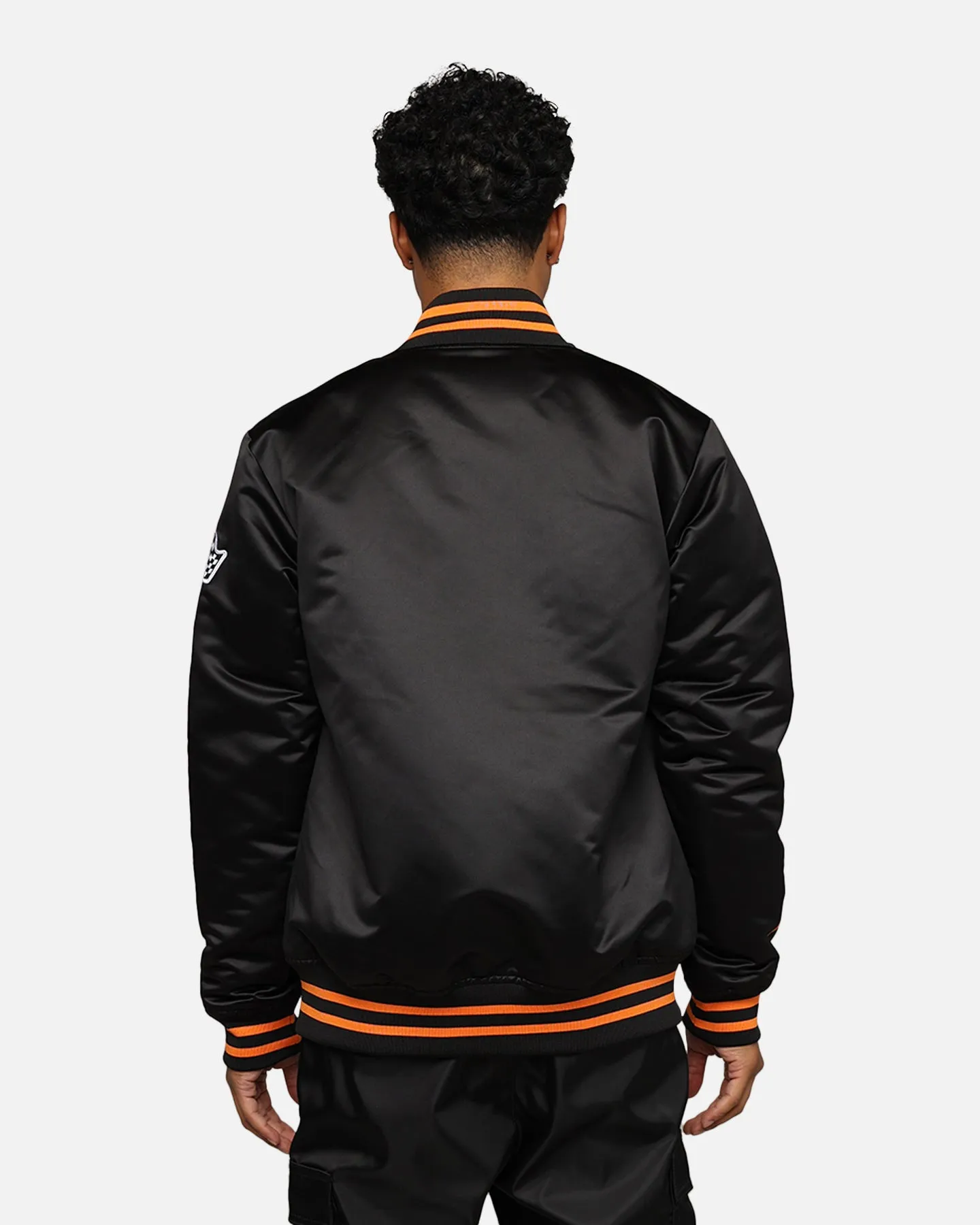 Mitchell & Ness X McLaren X Culture Kings Las Vegas Collection Bomber Jacket Black