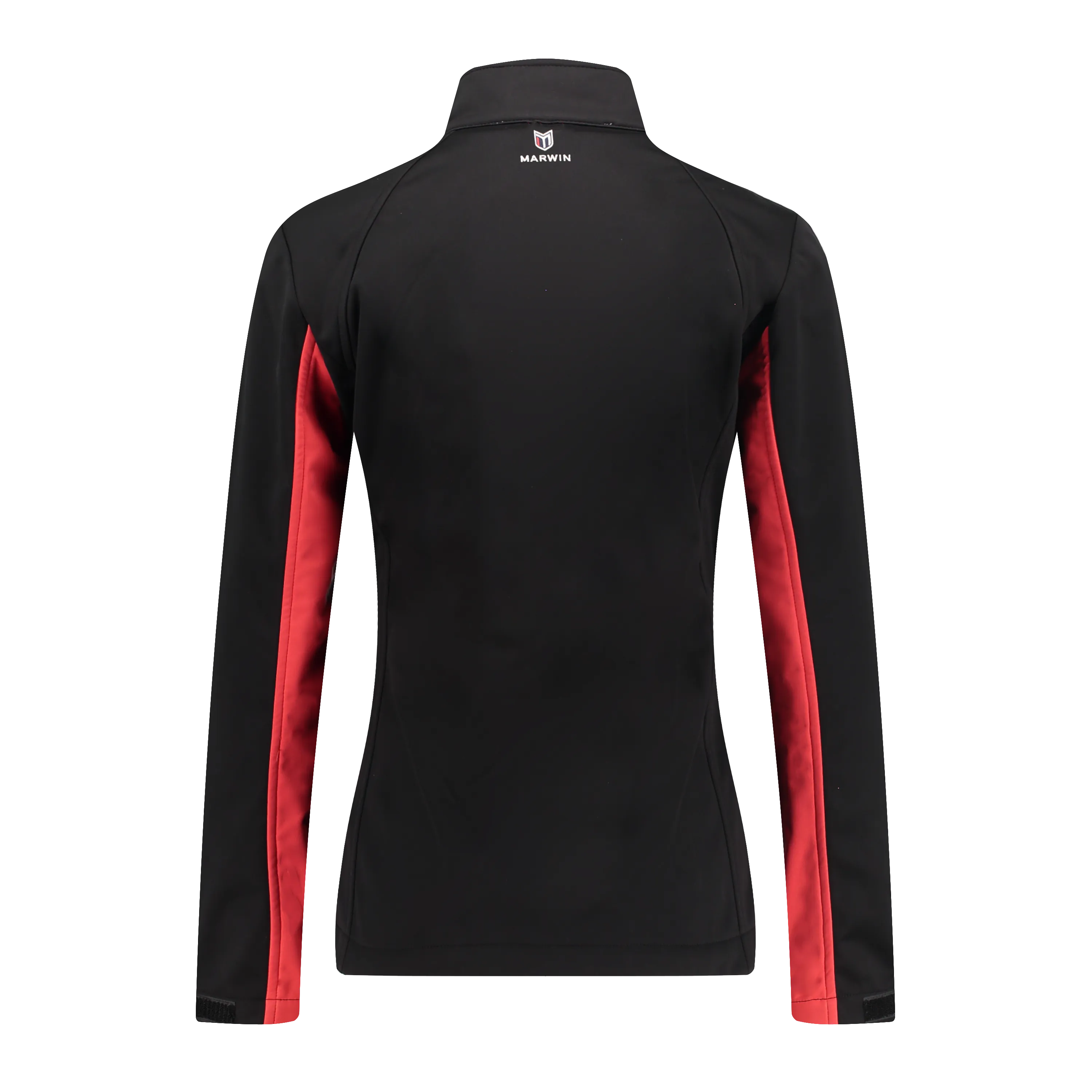 Monarch Black/Red Women's Softshell Jacket