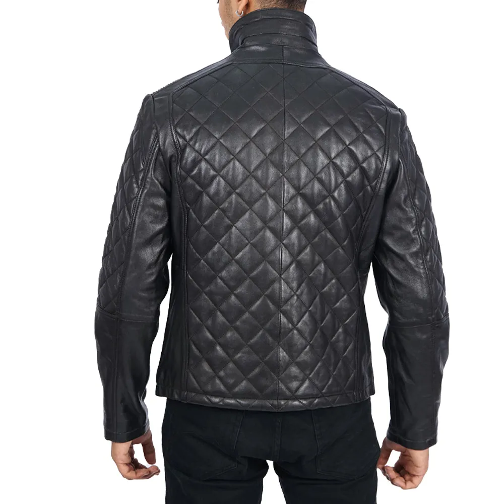 Montana Black Leather Jacket