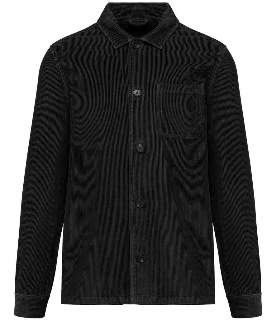 Native Spirit Corduroy Jacket | Washed Black