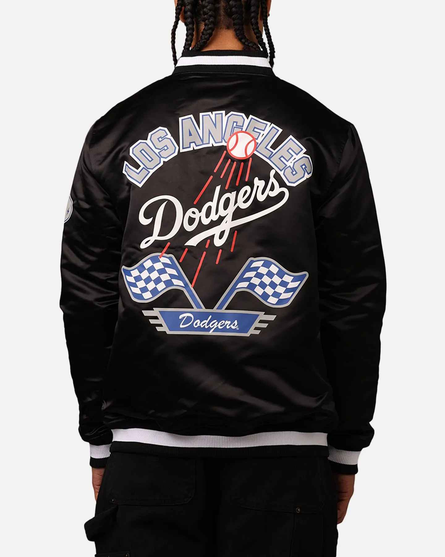 New Era Los Angeles Dodgers 2024 Rally Drive Jacket Black/White