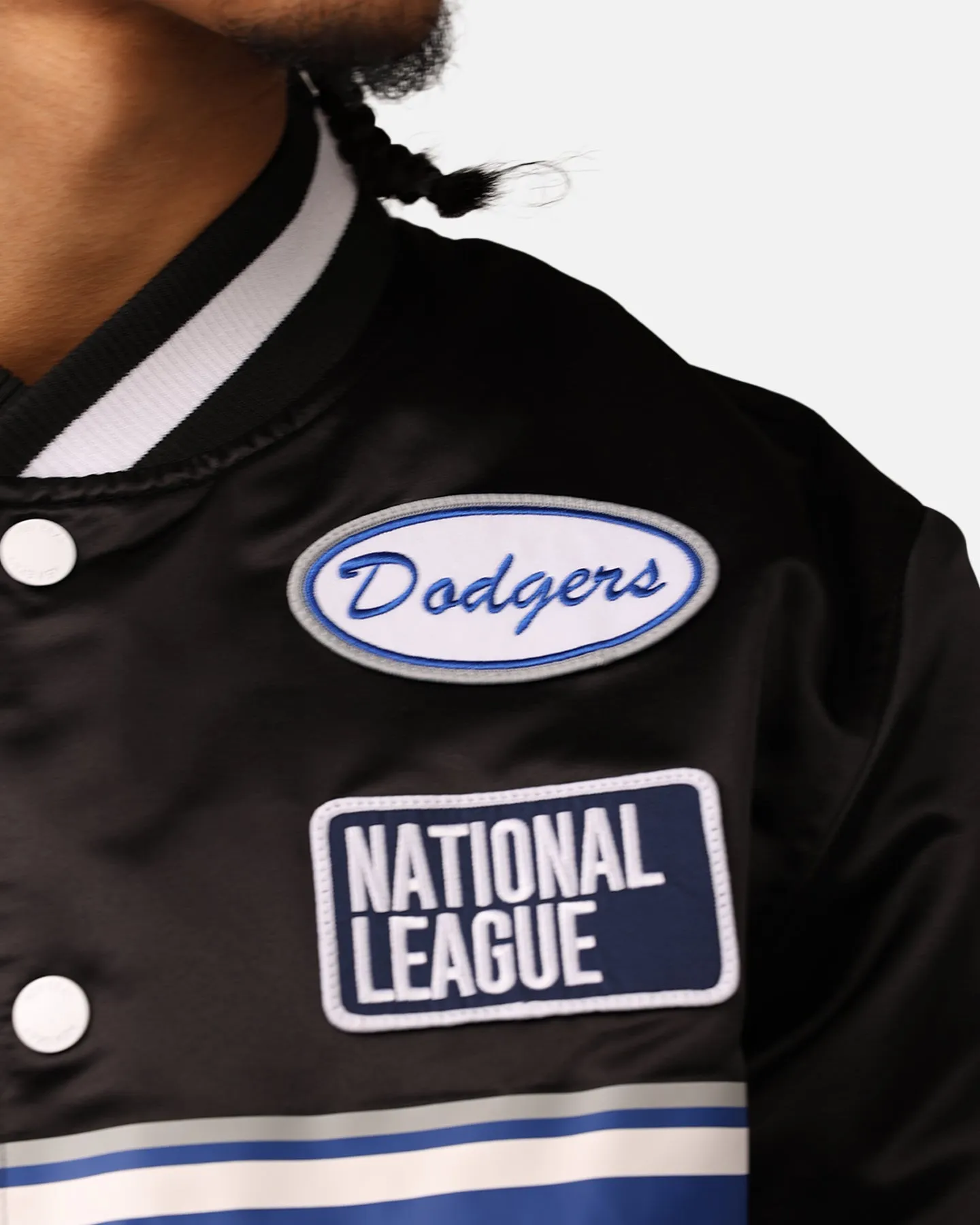 New Era Los Angeles Dodgers 2024 Rally Drive Jacket Black/White