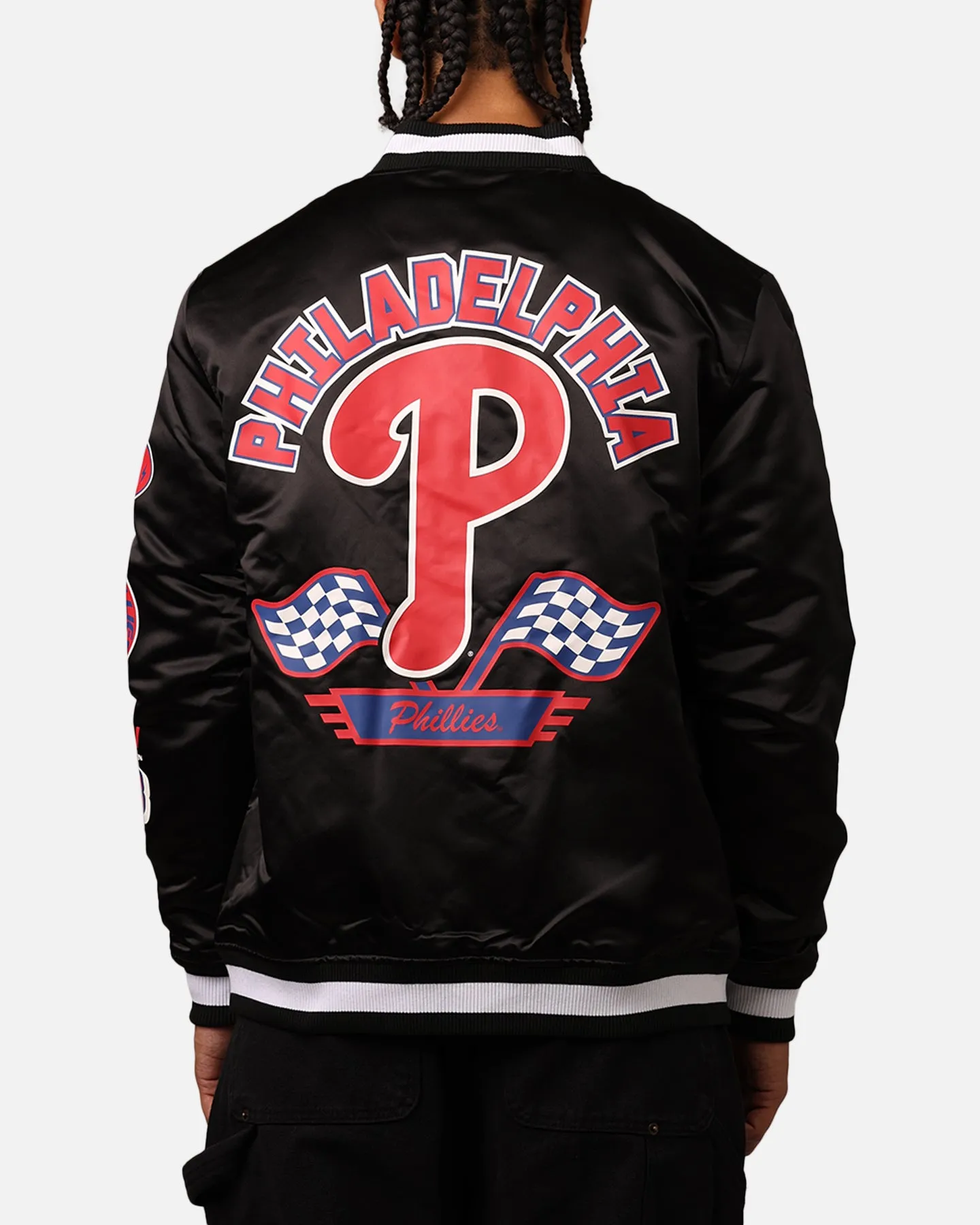 New Era Philadelphia Phillies 2024 Rally Drive Jacket Black/White