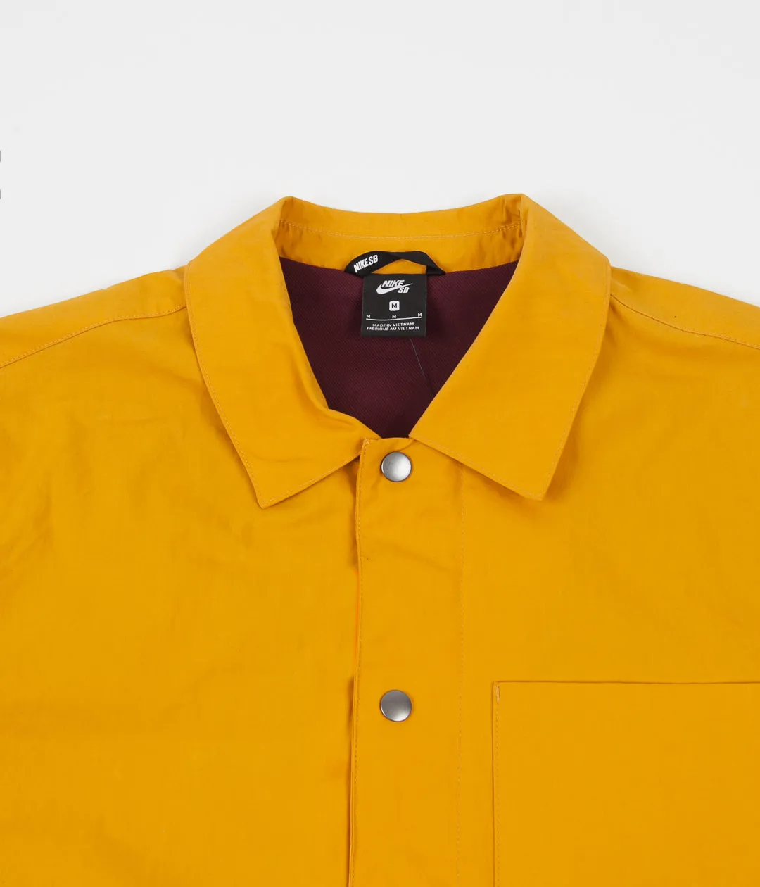 Nike SB Orange Label Jacket - Pollen Rise / Night Maroon