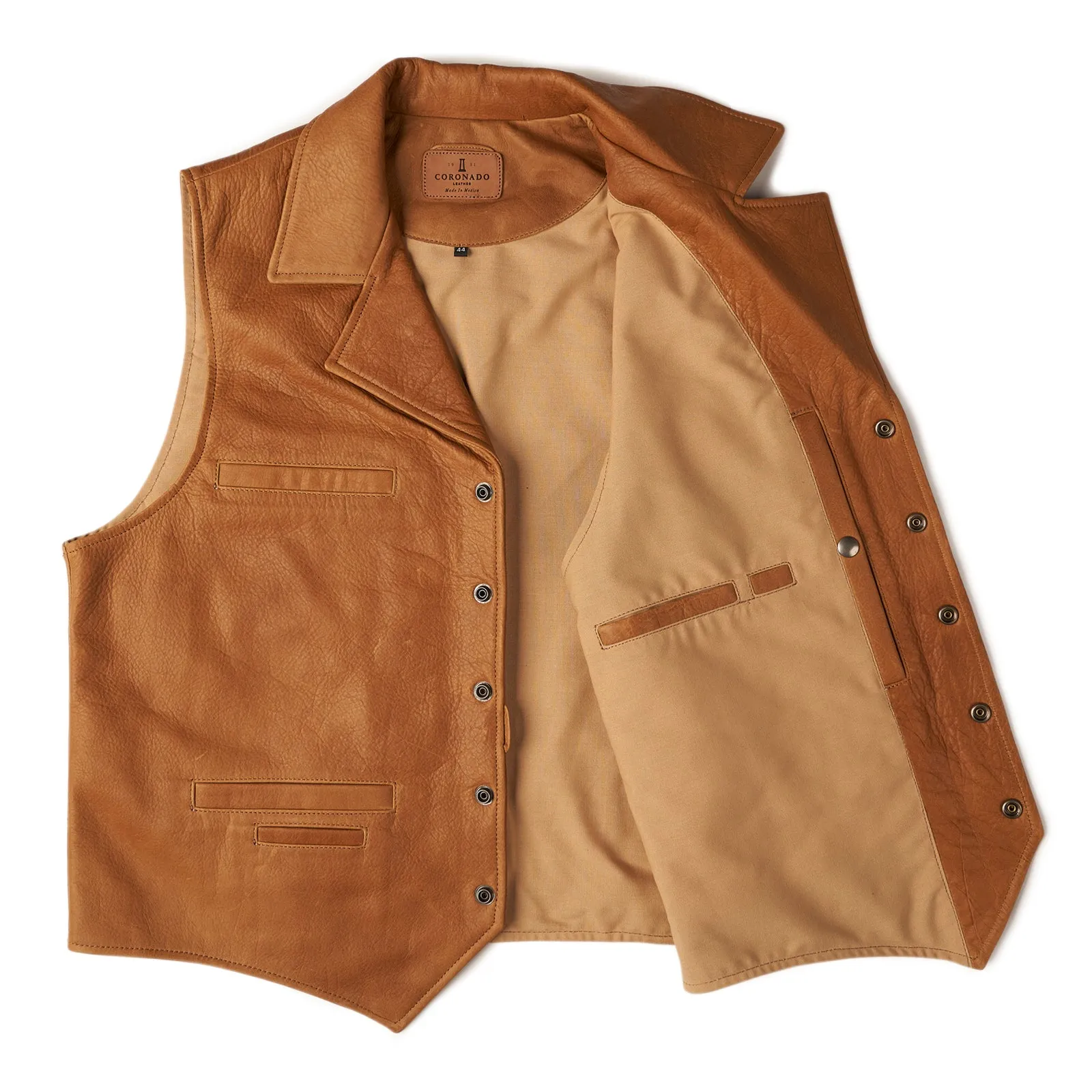 No.39 Classic Saddle Tan Ranchers Vest