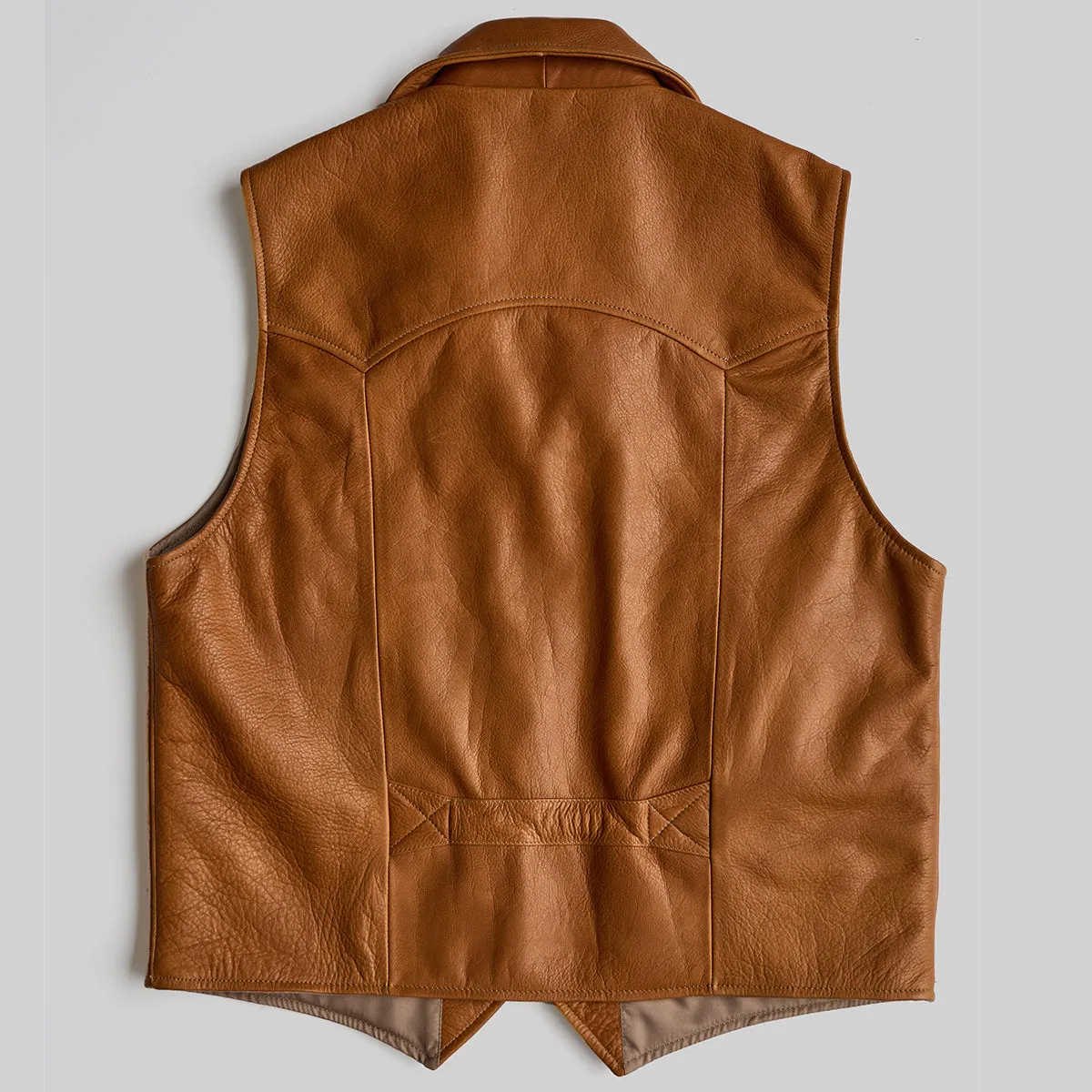 No.39 Classic Saddle Tan Ranchers Vest