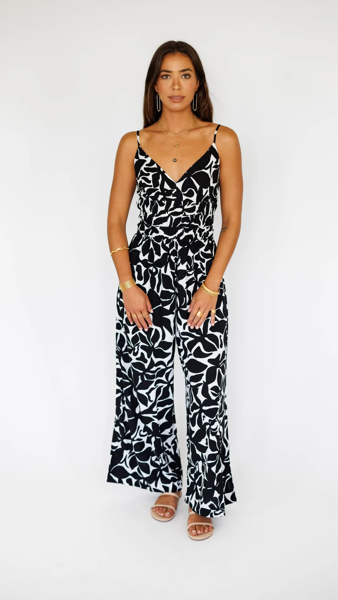 Opal Jumpsuit / Honolulu Black