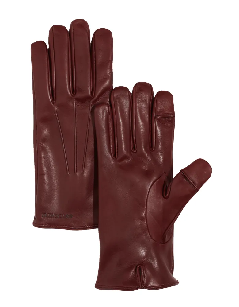 Oxblood Leather Genius Gloves