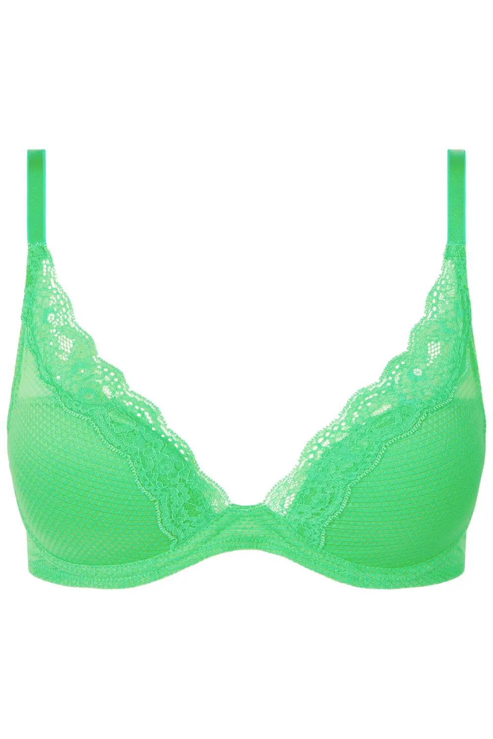 Passionata Brooklyn Plunge T-Shirt Bra, Poison Green (5701)