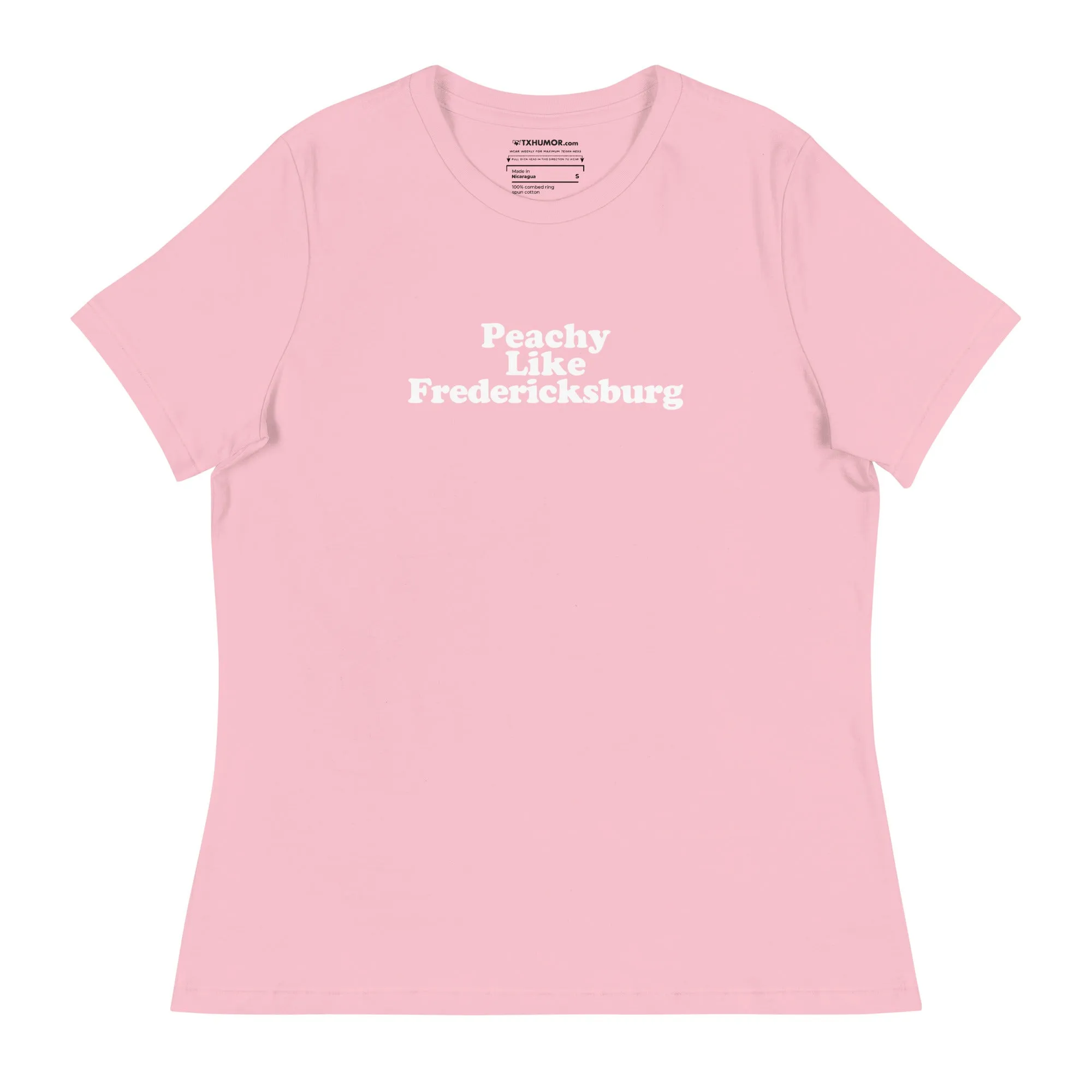 Peachy Like Fredericksburg Women's Relaxed T-shirt