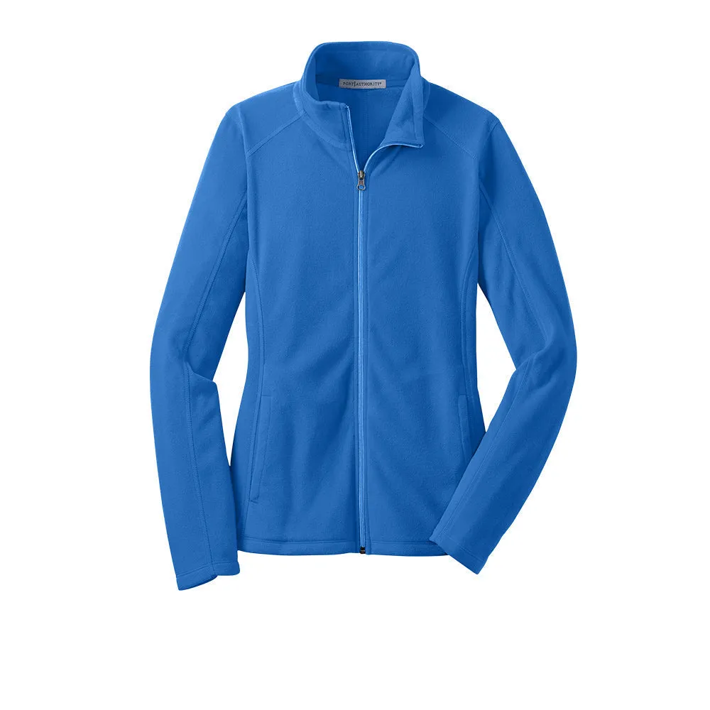 Personalized Nurse Lightweight Fleece Full Zip with Elegant Credentials