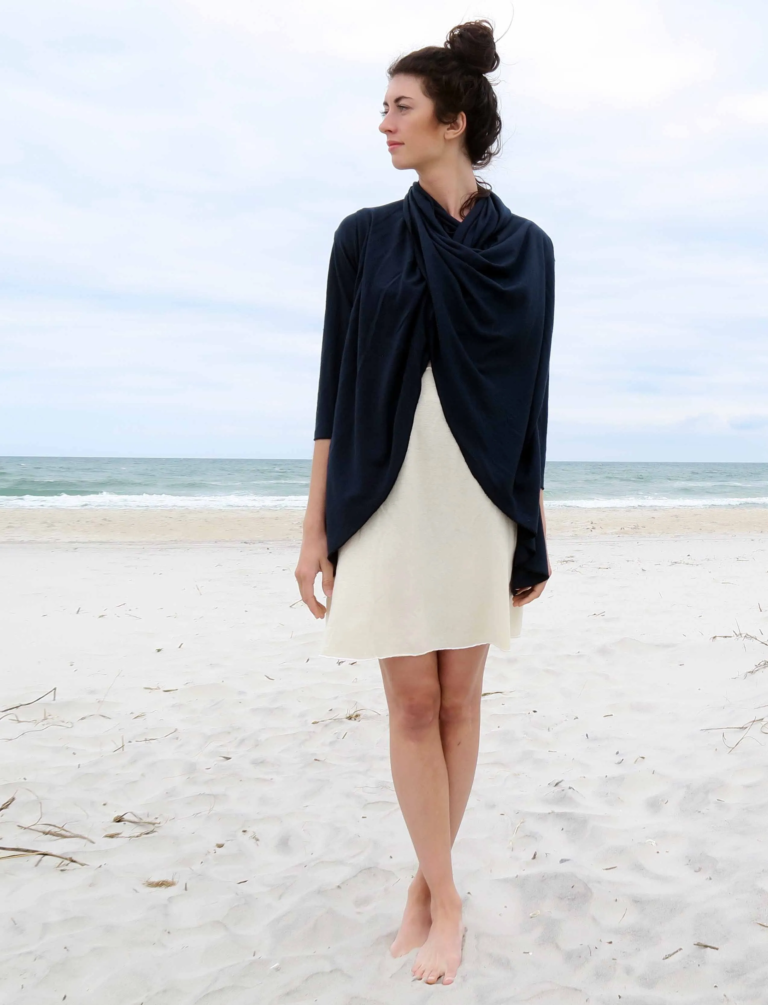 Petal Cocoon Tunic Jacket