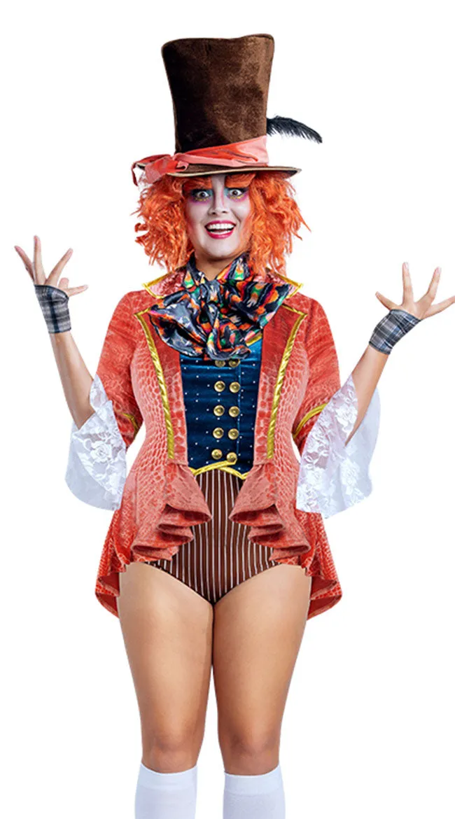 Plus Size Adventurous Hatter Costume