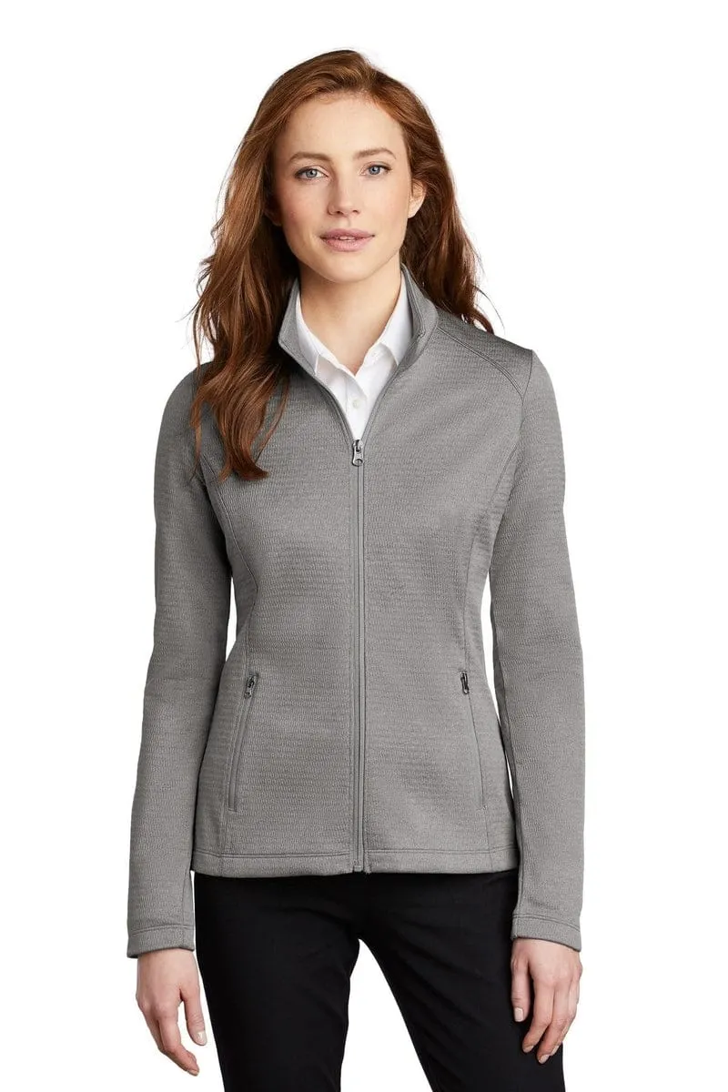 Port Authority  ®  Ladies Diamond Heather Fleece Full-Zip Jacket L249