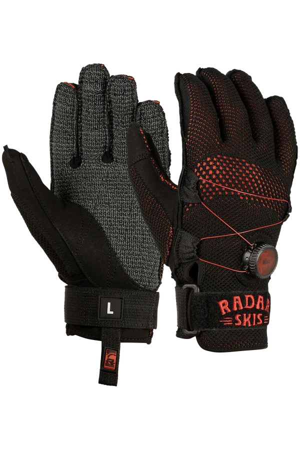 Radar 2024 AirKnit-K BOA Inside-Out Waterski Gloves