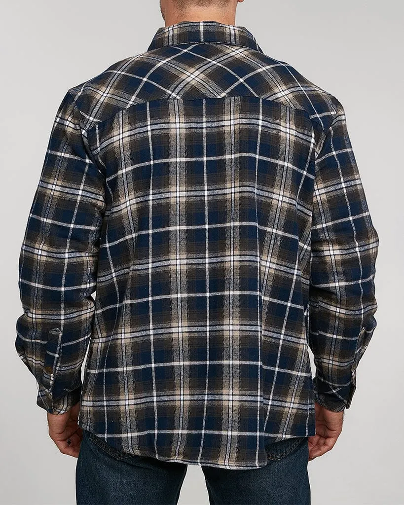 Retreat Thermal Lined Flannel Shirt Jacket