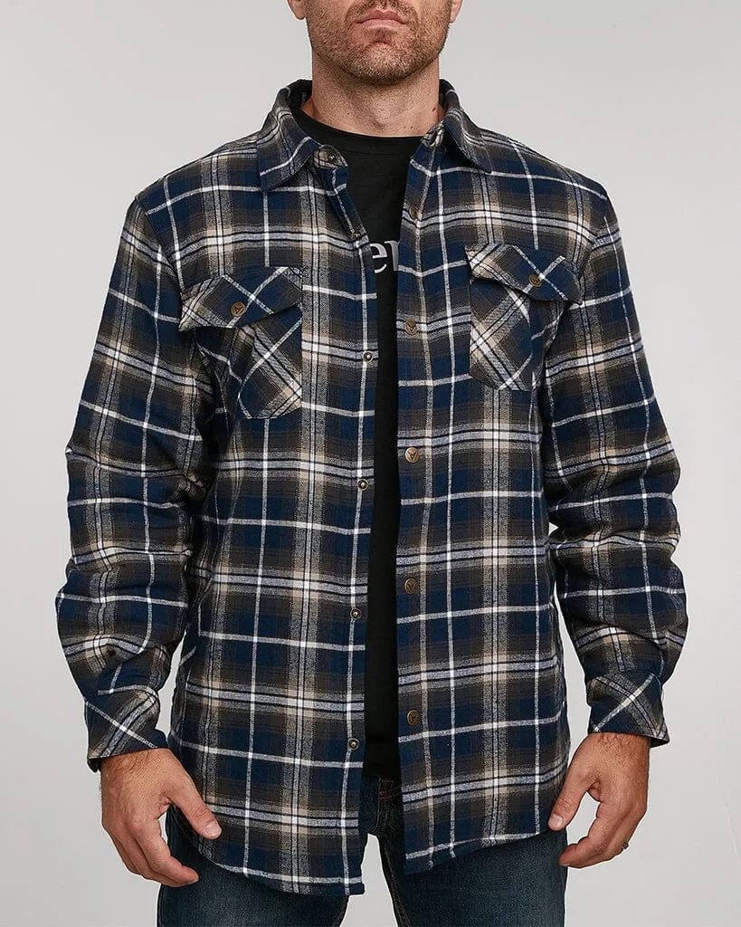 Retreat Thermal Lined Flannel Shirt Jacket