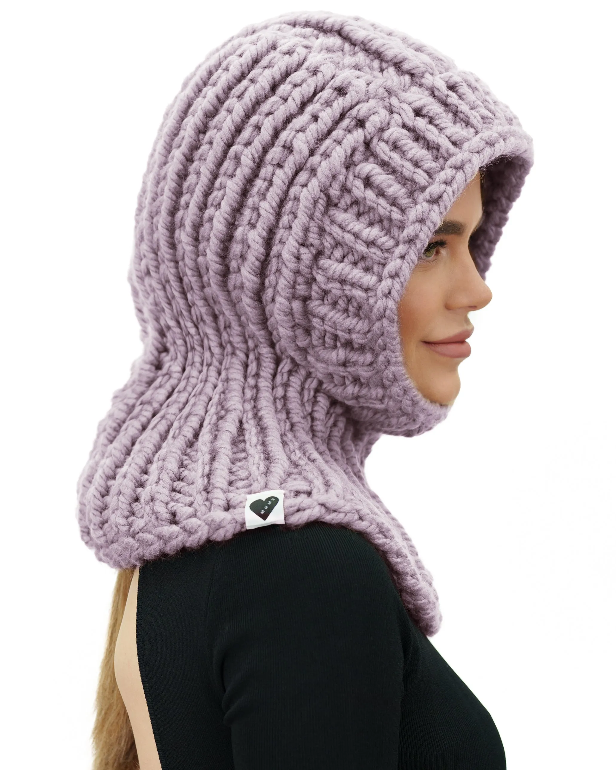 Ribbed Balaclava Hood