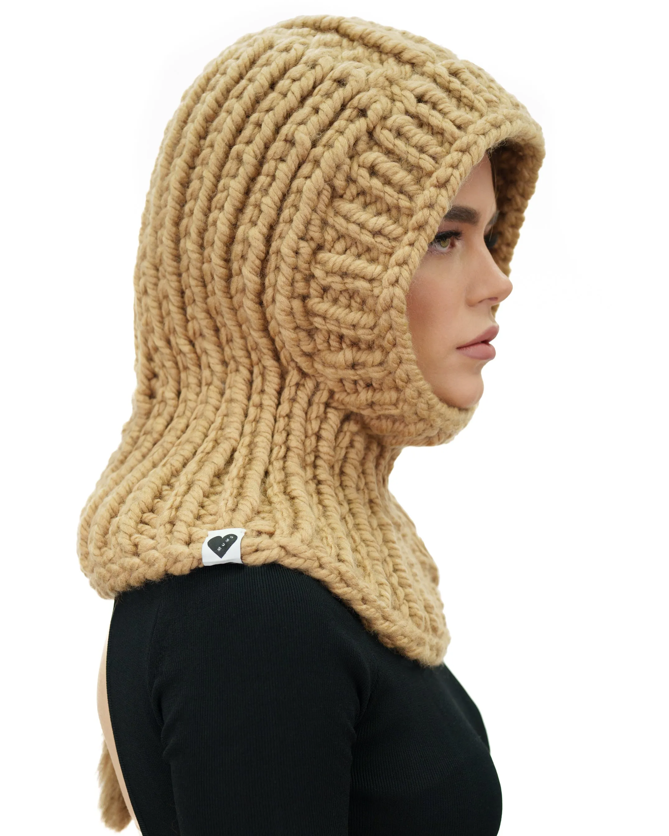 Ribbed Balaclava Hood