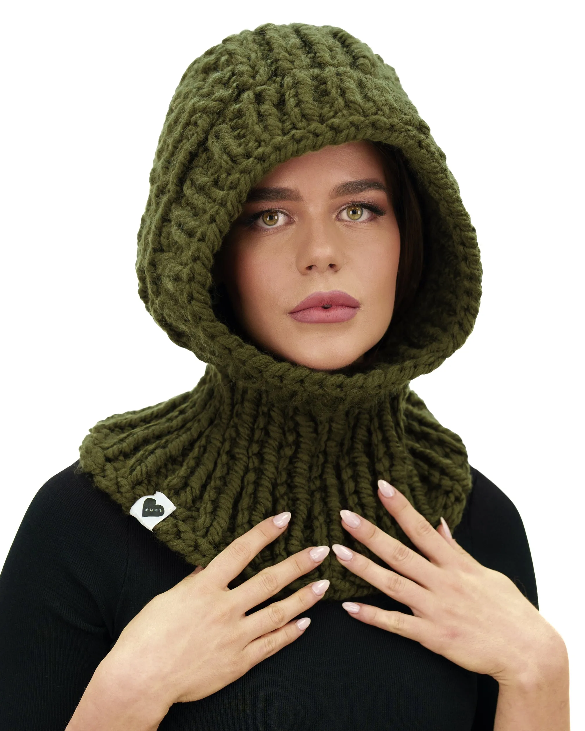 Ribbed Balaclava Hood