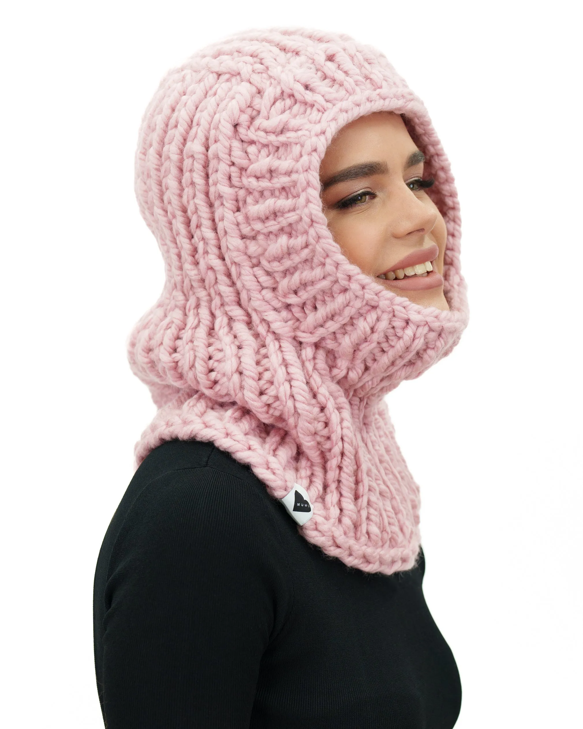 Ribbed Balaclava Hood