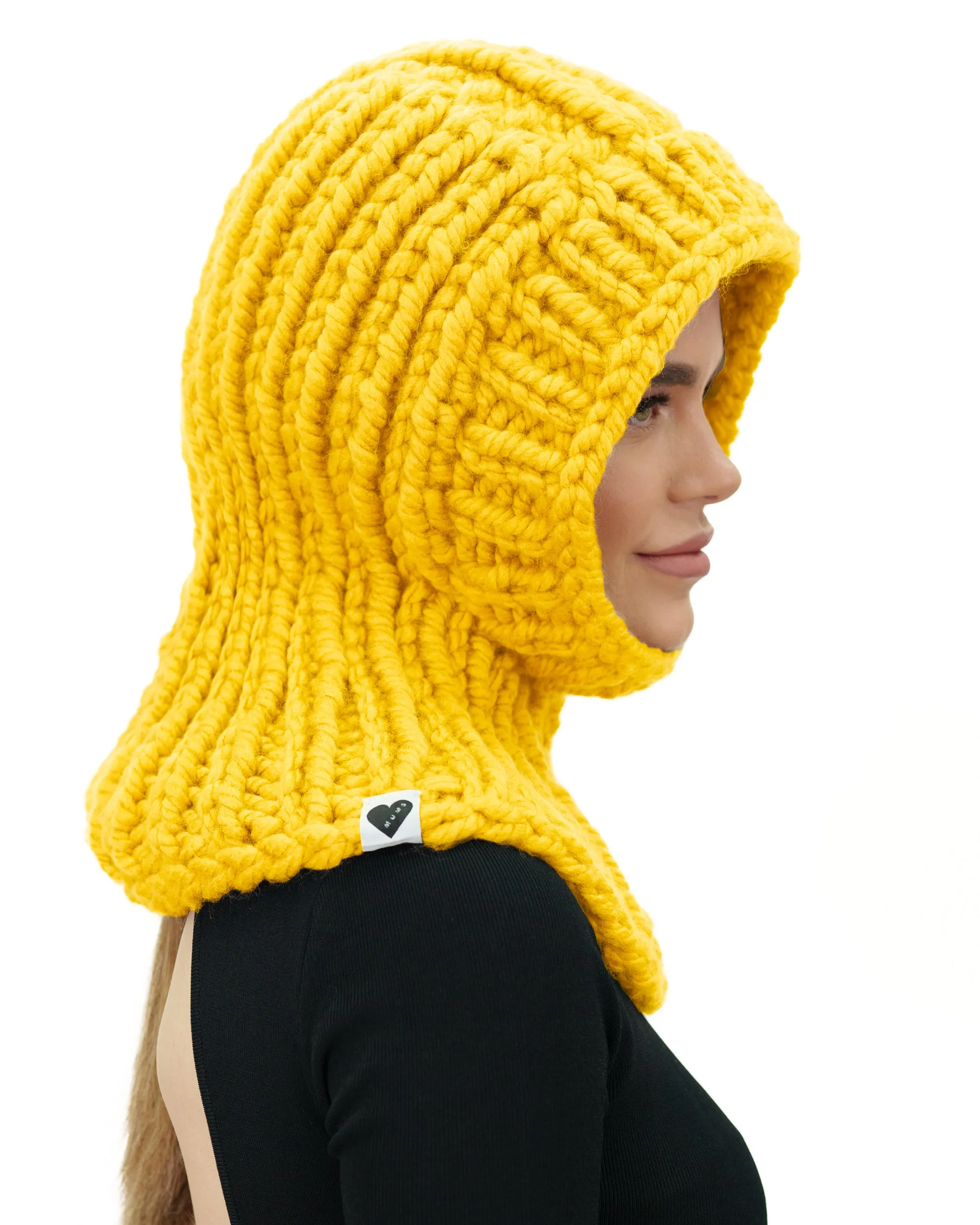 Ribbed Balaclava Hood