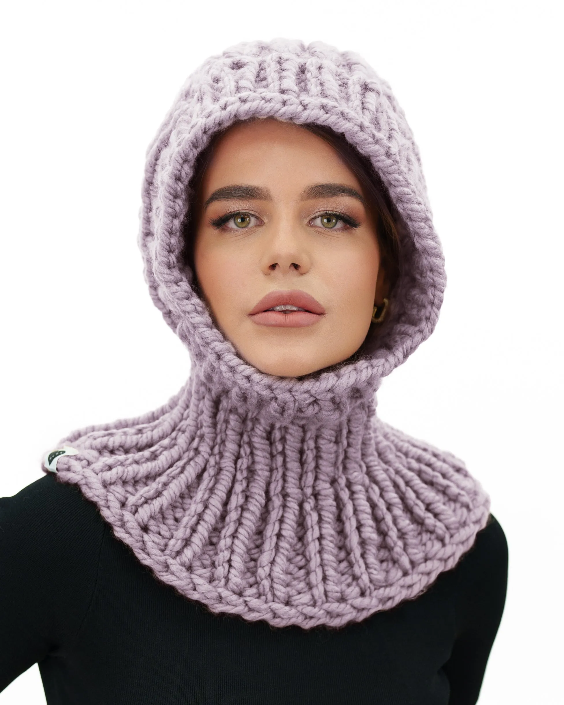 Ribbed Balaclava Hood