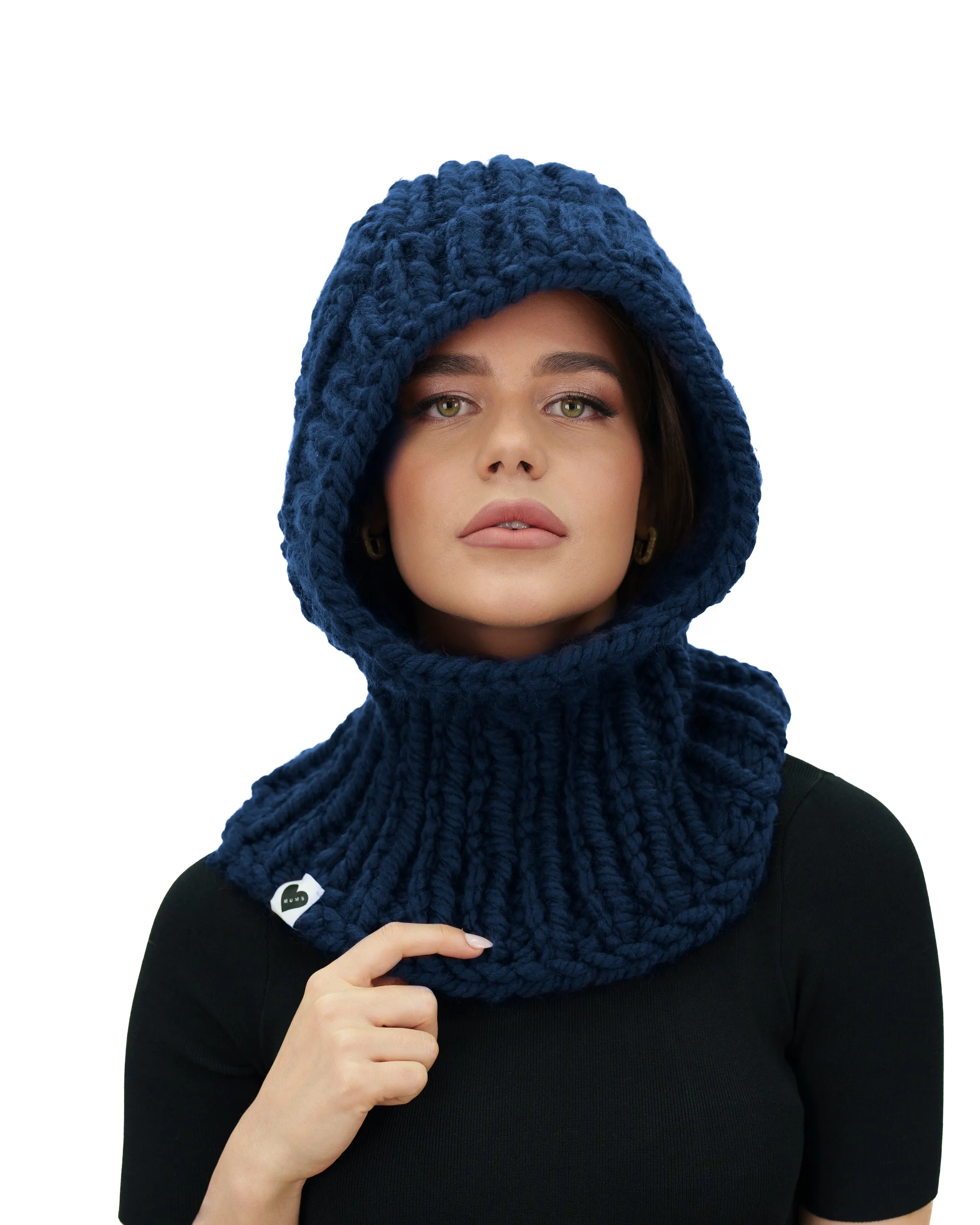 Ribbed Balaclava Hood