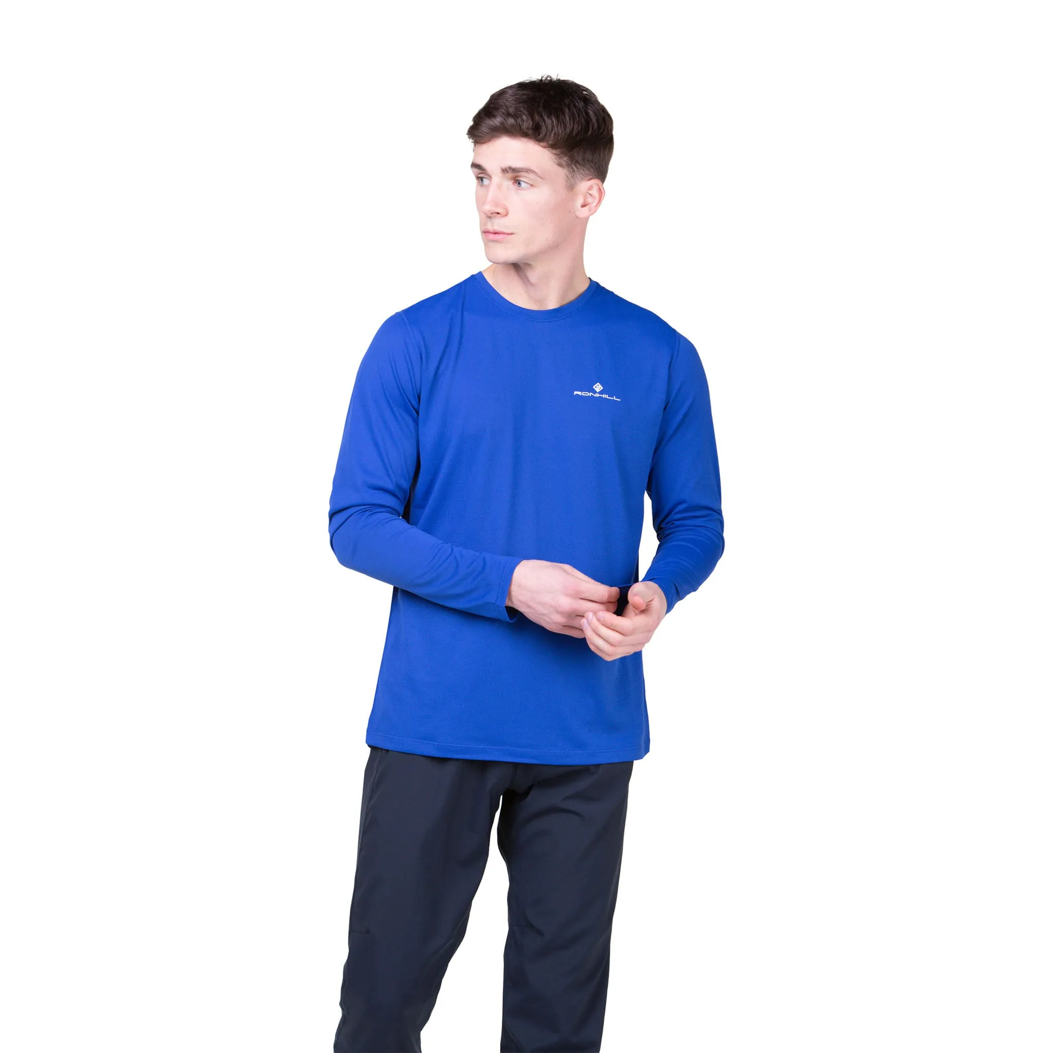 Ronhill | Men's Core L/S Tee - Dark Cobalt