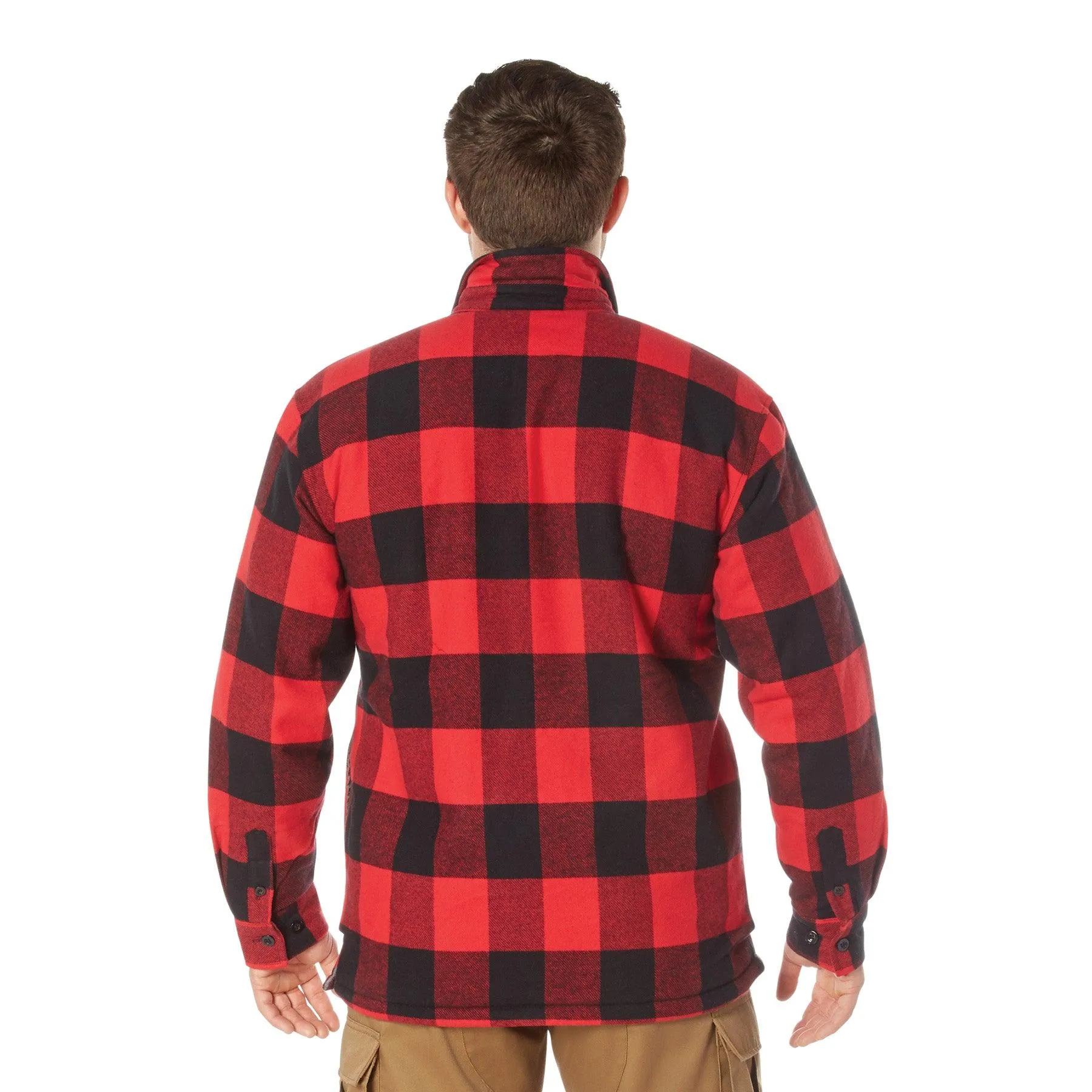 Rothco Extra Heavyweight Buffalo Plaid Sherpa Lined Flannel Shirts