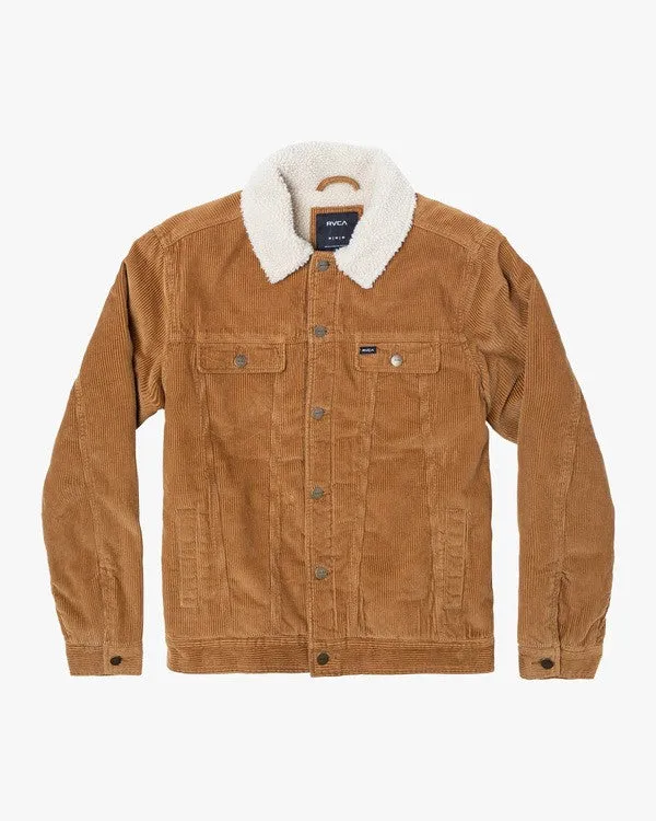 RVCA Waylon Trucker Jacket - Camel