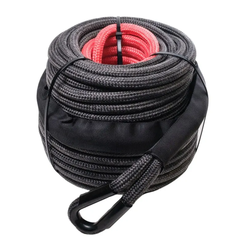 Saber Offroad 30M SaberPro Double Braided Winch Rope | Black