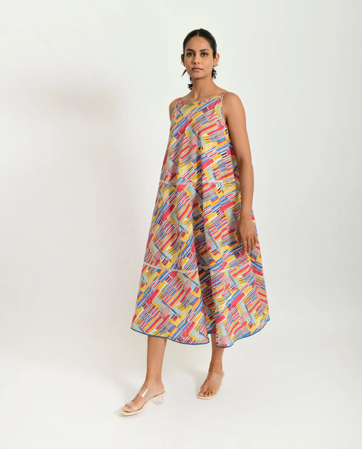 SCRIBBLE ORGANIC COTTON MAXI