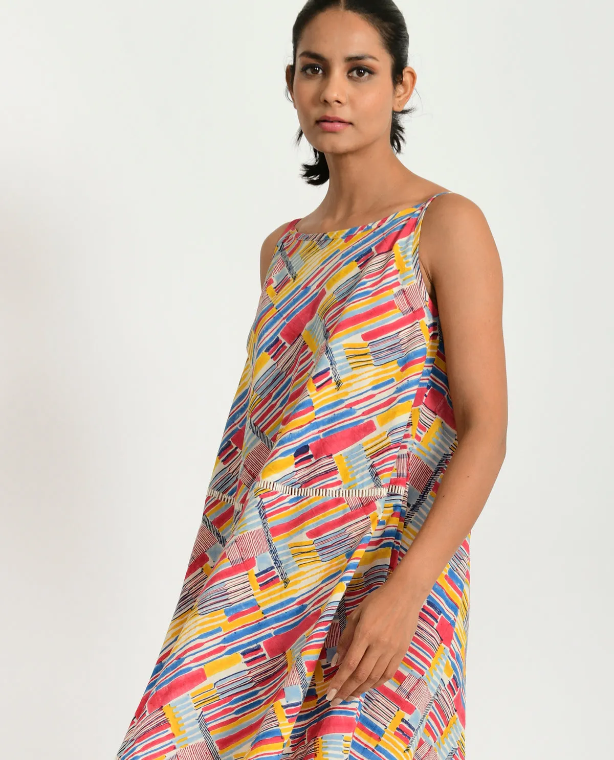 SCRIBBLE ORGANIC COTTON MAXI