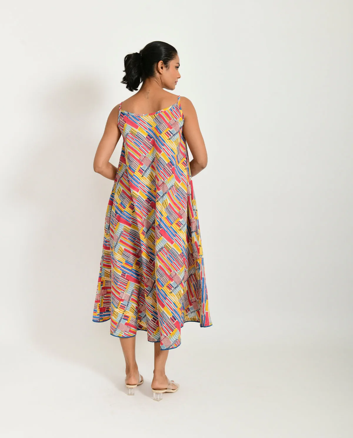 SCRIBBLE ORGANIC COTTON MAXI