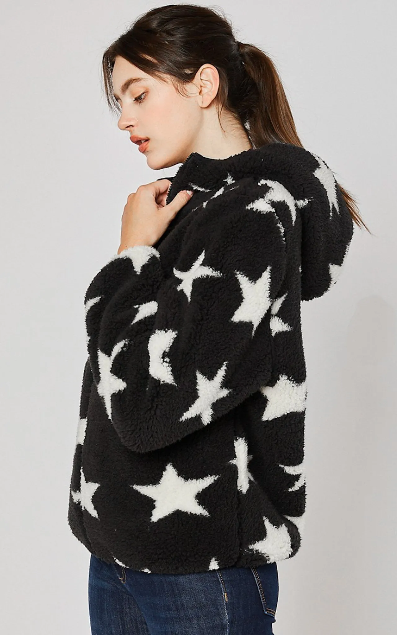 Shae Reversible Star Sherpa