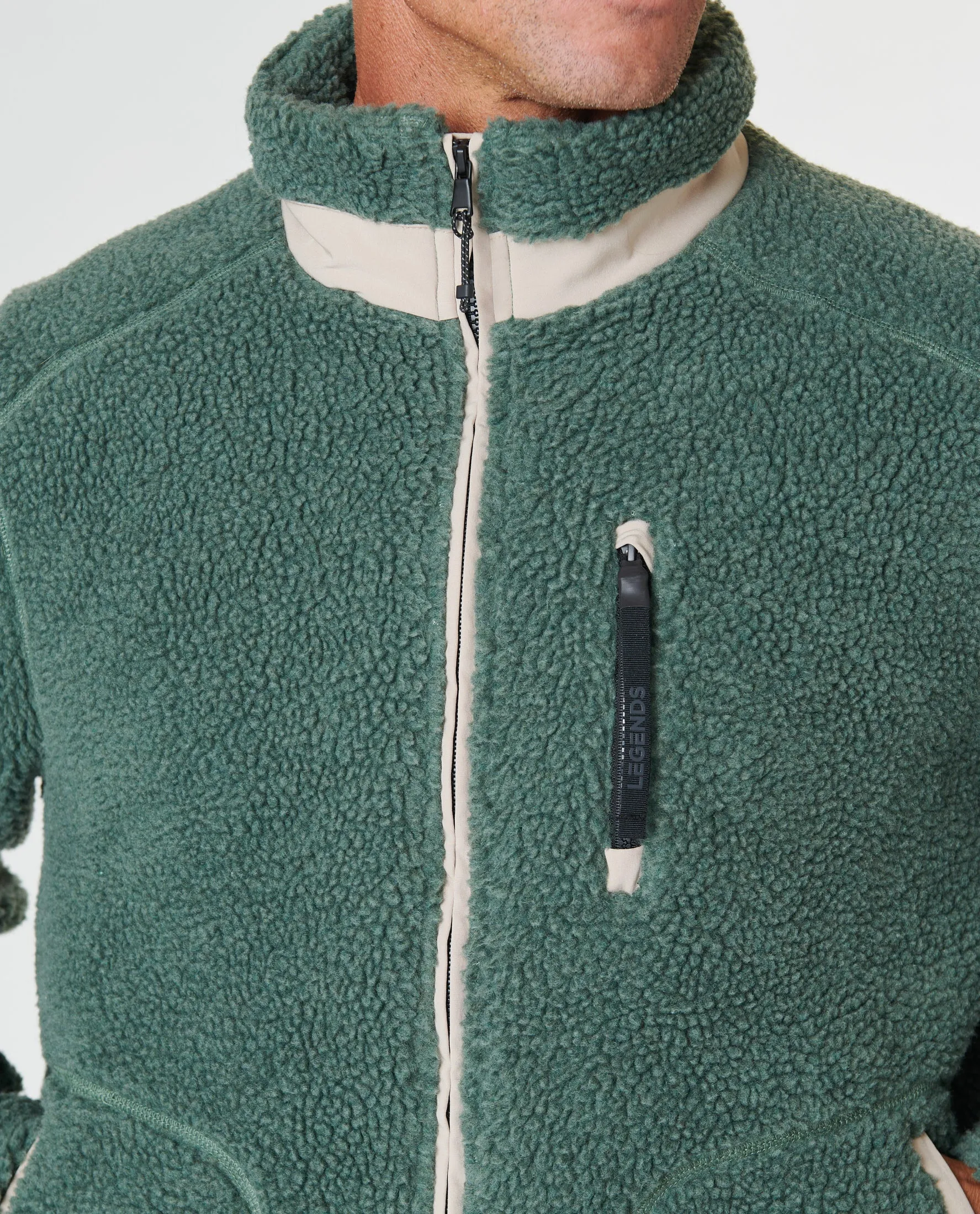 Sherpa Jacket Hunter Green