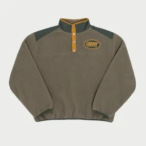 Sherpa Pullover (Olive)