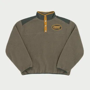 Sherpa Pullover (Olive)